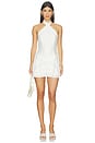 view 1 of 3 VESTIDO HARVEY in White