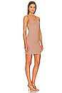 view 2 of 3 Salma Knit Mini Dress in Taupe