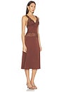 view 2 of 3 ROBE GEORGIANNA in Brown