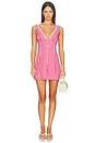 view 1 of 4 VESTIDO ARCHER in Red Gingham