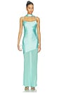 view 1 of 4 VESTIDO GRIFFIN in Turquoise