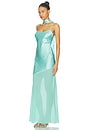view 3 of 4 VESTIDO GRIFFIN in Turquoise