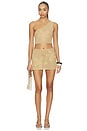 view 1 of 4 SET FALDAS RAINE in Nude Metallic