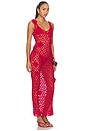 view 2 of 4 VESTIDO TIRIA in Red