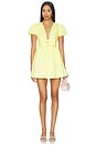 view 1 of 3 VESTIDO ILIANNA in Baby Yellow