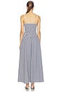 view 3 of 4 VESTIDO ABBY in Navy Gingham