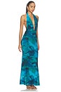 view 2 of 3 Lailah Halter Maxi Dress in Blue Multi