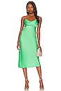 view 1 of 3 Lisa Cowl Neck Dress in Green