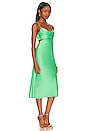 view 2 of 3 Lisa Cowl Neck Dress in Green