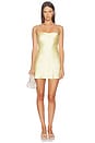 view 2 of 3 VESTIDO SHYLAH in Butter Yellow