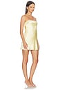 view 3 of 3 VESTIDO SHYLAH in Butter Yellow