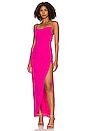view 1 of 3 Catalina Wrap Maxi Dress in Hot Pink