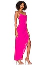 view 2 of 3 Catalina Wrap Maxi Dress in Hot Pink