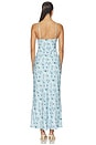 view 3 of 3 VESTIDO STACEY in Blue Floral