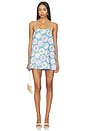 view 1 of 3 VESTIDO JAEL in Blue Multi