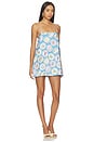 view 2 of 3 VESTIDO JAEL in Blue Multi