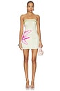 view 1 of 3 VESTIDO LYZA in Baby Yellow