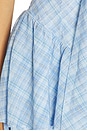 view 4 of 4 Dara Strapless Mini Dress in Blue Plaid
