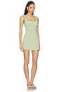 view 2 of 4 VESTIDO KALPANA in Green Gingham