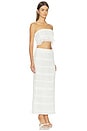 view 2 of 3 ENSEMBLE JUPE MARJANE in White