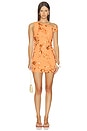 view 1 of 4 VESTIDO JOSEFINA in Orange