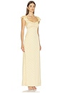 view 2 of 4 VESTIDO DOROTHY in Orange & White Dot