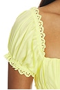 view 4 of 4 ROBE ARIANE in Baby Yellow
