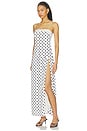 view 2 of 4 VESTIDO CINDY  in White & Black Dot