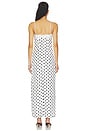 view 3 of 4 VESTIDO CINDY  in White & Black Dot