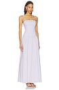 view 2 of 4 VESTIDO CHANNAH in Pink & Blue Stripe