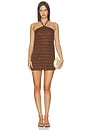 view 1 of 4 VESTIDO DAGNY in Brown