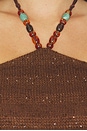 view 4 of 4 VESTIDO DAGNY in Brown