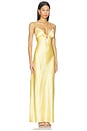 view 2 of 3 VESTIDO NADYA in Baby Yellow