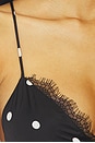 view 5 of 4 x Blake Evin Isabella Slip Maxi Dress in Black & White Dot