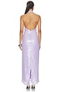 view 3 of 4 VESTIDO LARGO CHARLICE in Lilac