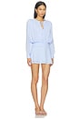 view 2 of 3 Bobbi Mini Dress in Baby Blue