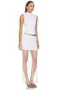 view 2 of 3 Nolani Fringe Maxi Skirt Set in White