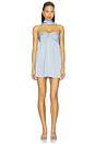 view 1 of 4 Cordell Mini Dress in Baby Blue