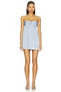 view 2 of 4 Cordell Mini Dress in Baby Blue