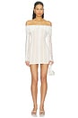 view 1 of 4 Annabelle Off Shoulder Mini Dress in White