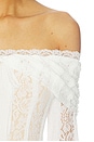 view 5 of 4 Annabelle Off Shoulder Mini Dress in White