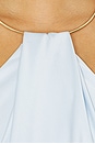 view 5 of 4 August Halter Maxi Dress in Baby Blue