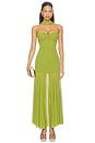 view 1 of 3 VESTIDO NICOLA in Green
