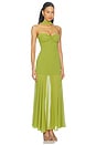 view 2 of 3 VESTIDO NICOLA in Green