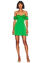 view 1 of 3 Randy Off Shoulder Dress in Green