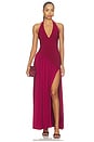 view 1 of 3 ROBE DE SOIRÉE GINNY in Wine