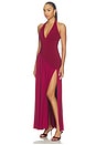 view 2 of 3 ROBE DE SOIRÉE GINNY in Wine