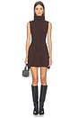 view 1 of 4 Agnes Mini Dress in Brown