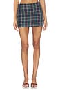 view 5 of 5 Tabitha Mini Skirt Set in Plaid Multi