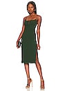view 1 of 3 Claudia Cami Midi Dress in Forest Green